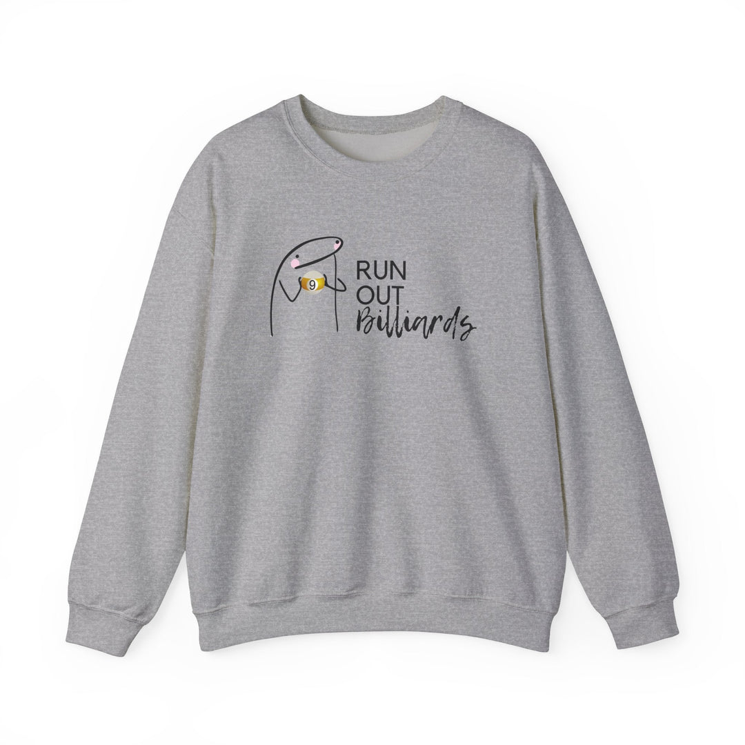9 Ball Run Out Billiards - Unisex Crewneck Sweatshirt - BFLY BILLIARDS