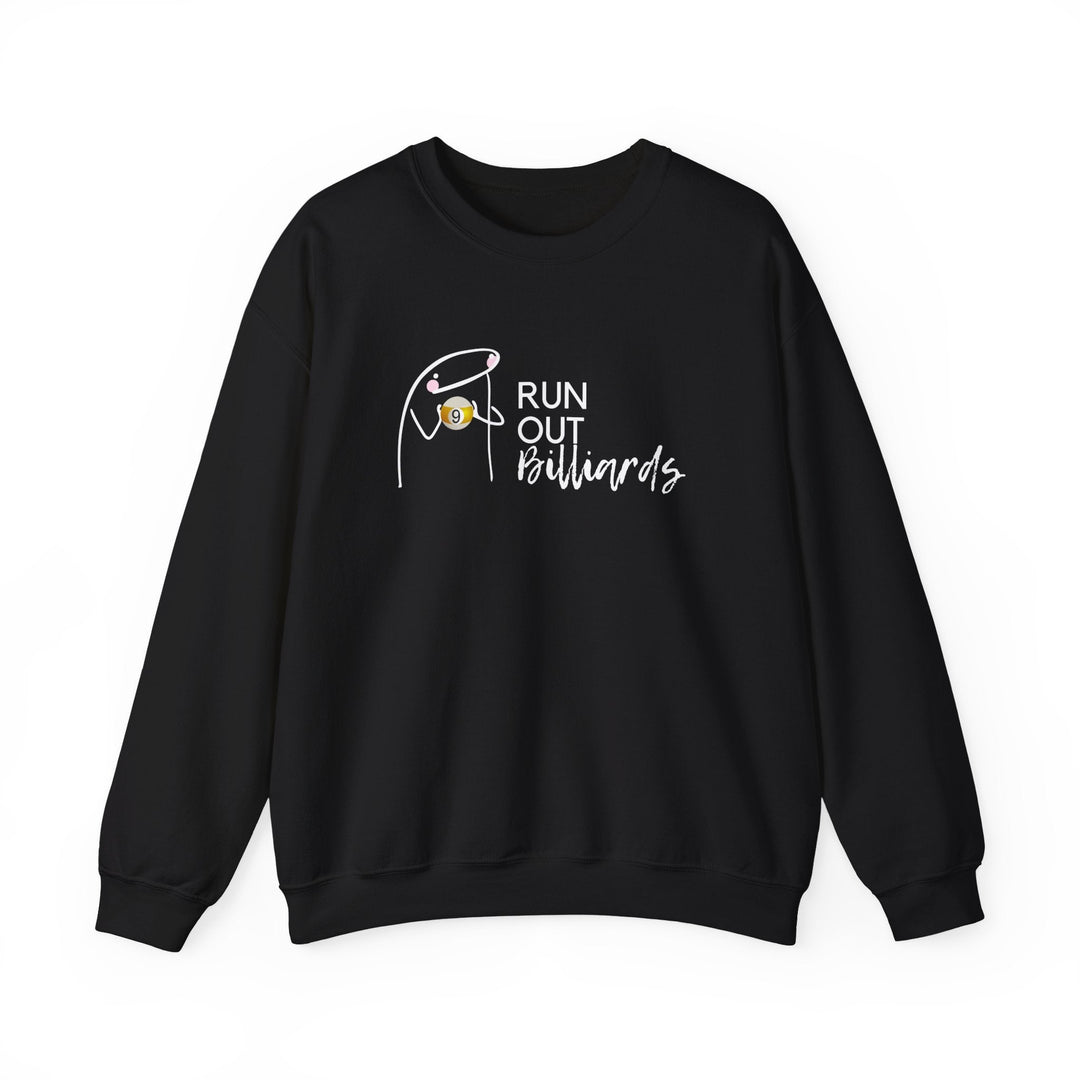 9 Ball Run Out Billiards - Unisex Crewneck Sweatshirt - BFLY BILLIARDS