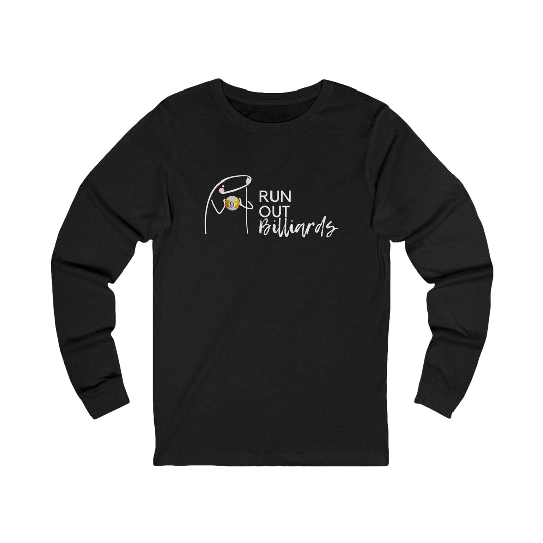 9 Ball Run Out Billiards - Unisex Long Sleeve Tee - BFLY BILLIARDS