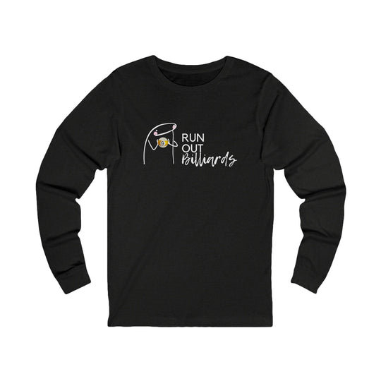 9 Ball Run Out Billiards - Unisex Long Sleeve Tee - BFLY BILLIARDS