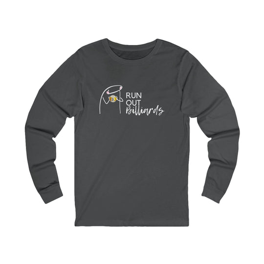 9 Ball Run Out Billiards - Unisex Long Sleeve Tee - BFLY BILLIARDS
