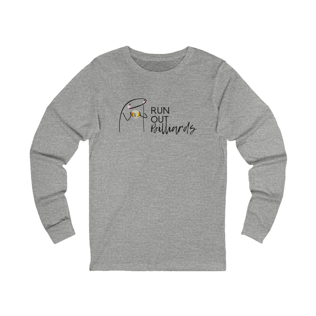 9 Ball Run Out Billiards - Unisex Long Sleeve Tee - BFLY BILLIARDS