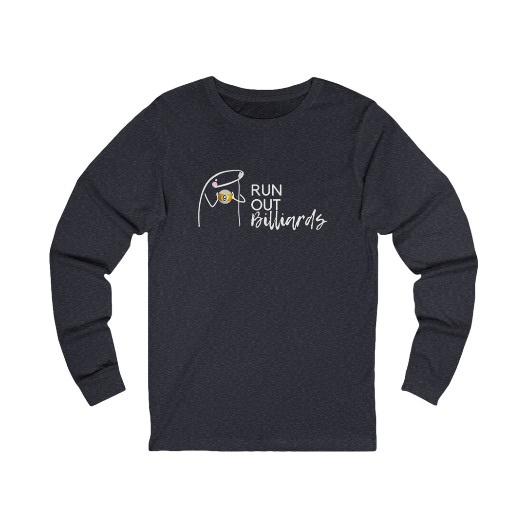 9 Ball Run Out Billiards - Unisex Long Sleeve Tee - BFLY BILLIARDS