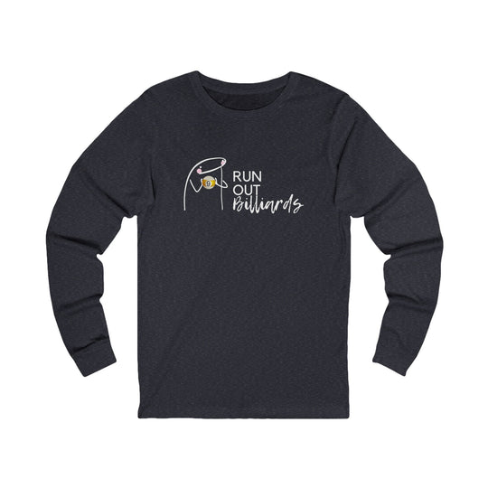 9 Ball Run Out Billiards - Unisex Long Sleeve Tee - BFLY BILLIARDS