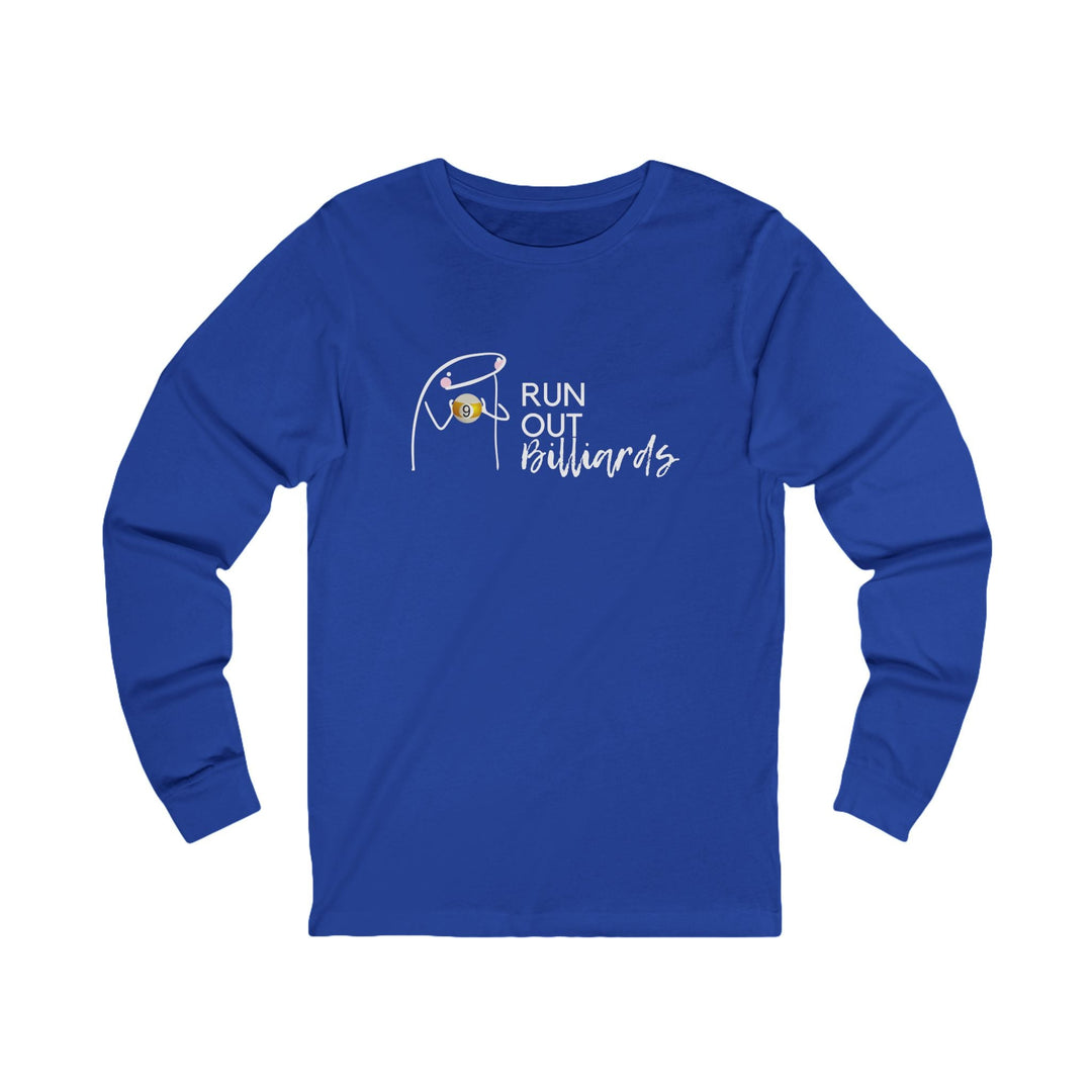 9 Ball Run Out Billiards - Unisex Long Sleeve Tee - BFLY BILLIARDS