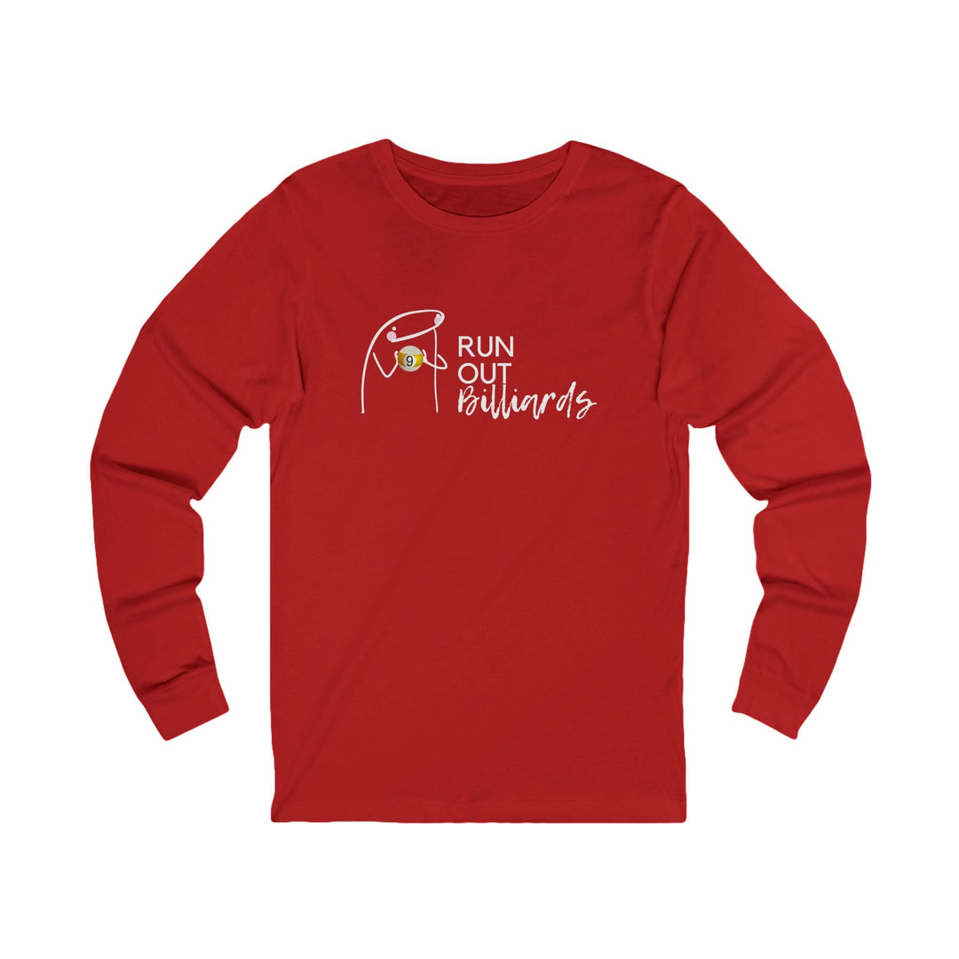 9 Ball Run Out Billiards - Unisex Long Sleeve Tee - BFLY BILLIARDS