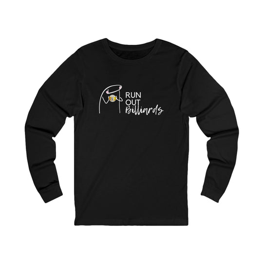 9 Ball Run Out Billiards - Unisex Long Sleeve Tee - BFLY BILLIARDS
