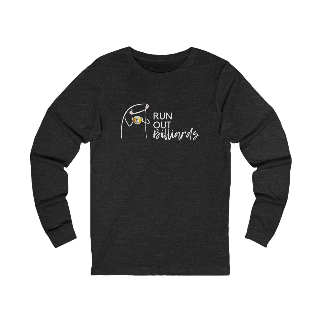 9 Ball Run Out Billiards - Unisex Long Sleeve Tee - BFLY BILLIARDS
