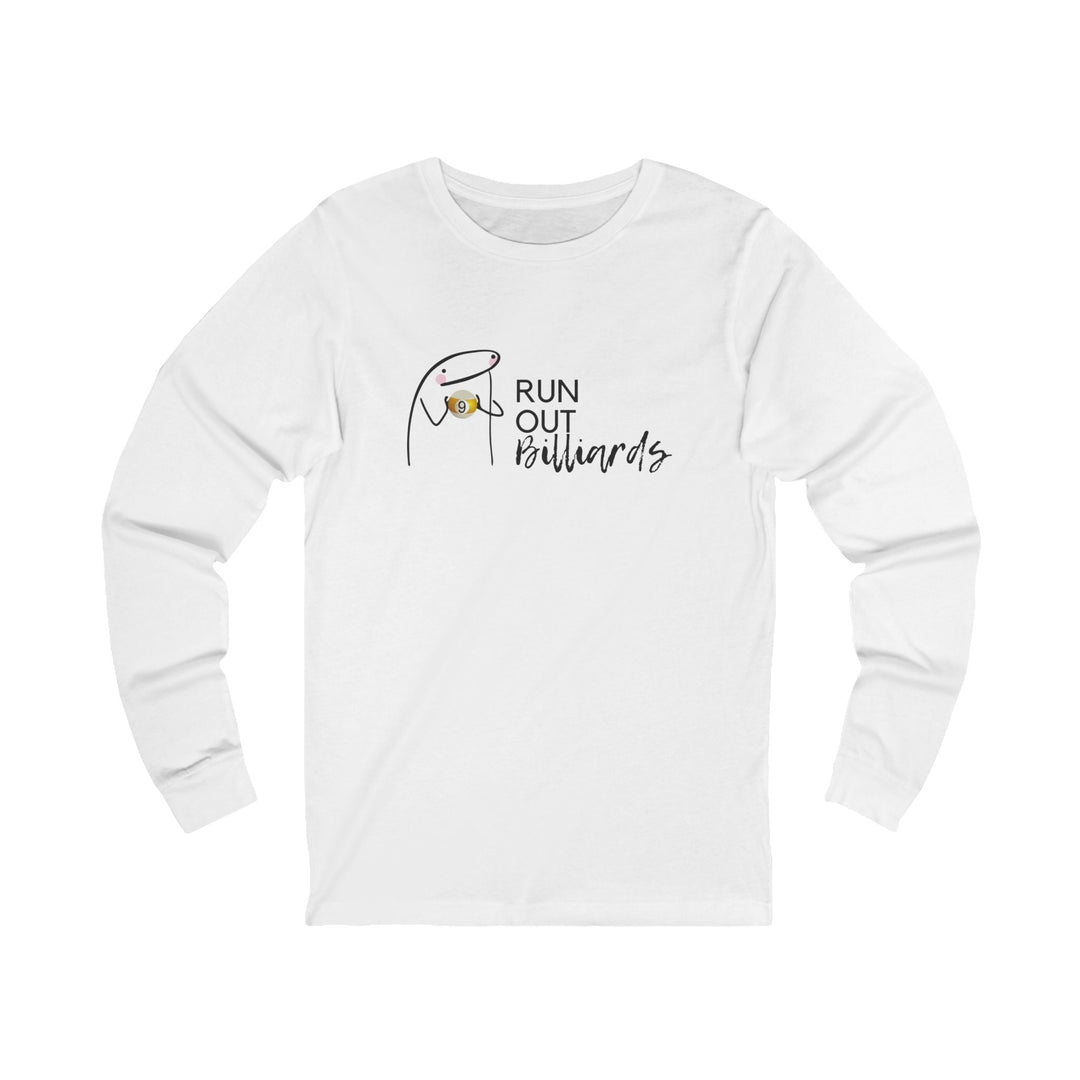 9 Ball Run Out Billiards - Unisex Long Sleeve Tee - BFLY BILLIARDS