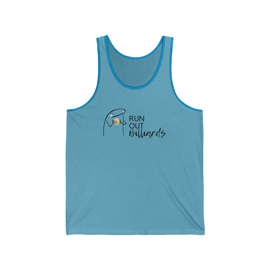 9 Ball Run Out Billiards - Unisex Tank Top - BFLY BILLIARDS