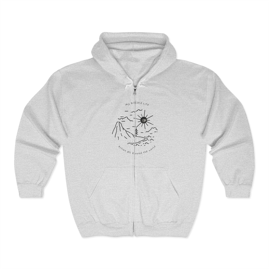 Action - Billiard Life - Full Zip Hoodie - BFLY BILLIARDS