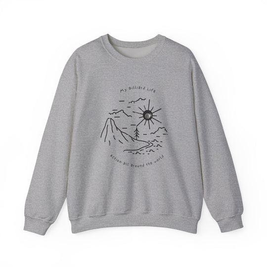 Action - Billiard Life - Unisex Crewneck Sweatshirt - BFLY BILLIARDS