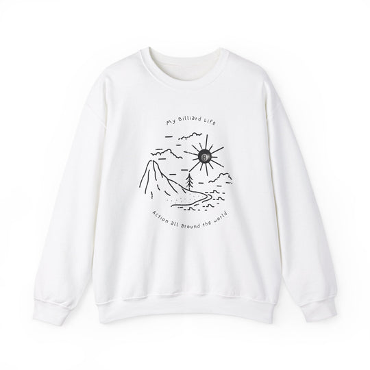 Action - Billiard Life - Unisex Crewneck Sweatshirt - BFLY BILLIARDS