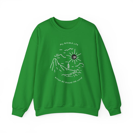 Action - Billiard Life - Unisex Crewneck Sweatshirt - BFLY BILLIARDS