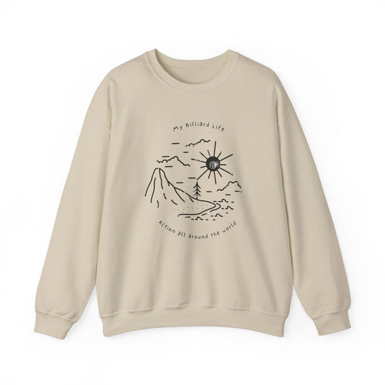 Action - Billiard Life - Unisex Crewneck Sweatshirt - BFLY BILLIARDS