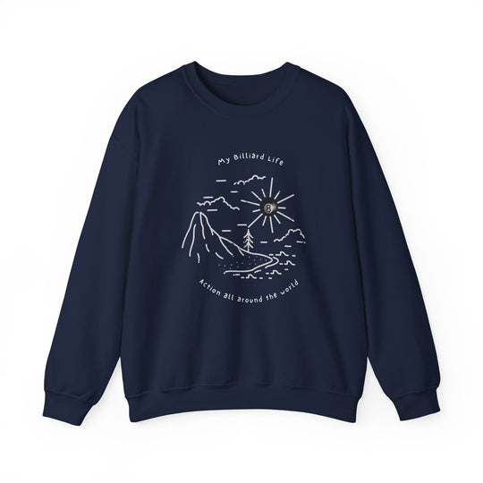 Action - Billiard Life - Unisex Crewneck Sweatshirt - BFLY BILLIARDS