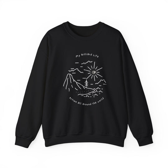 Action - Billiard Life - Unisex Crewneck Sweatshirt - BFLY BILLIARDS