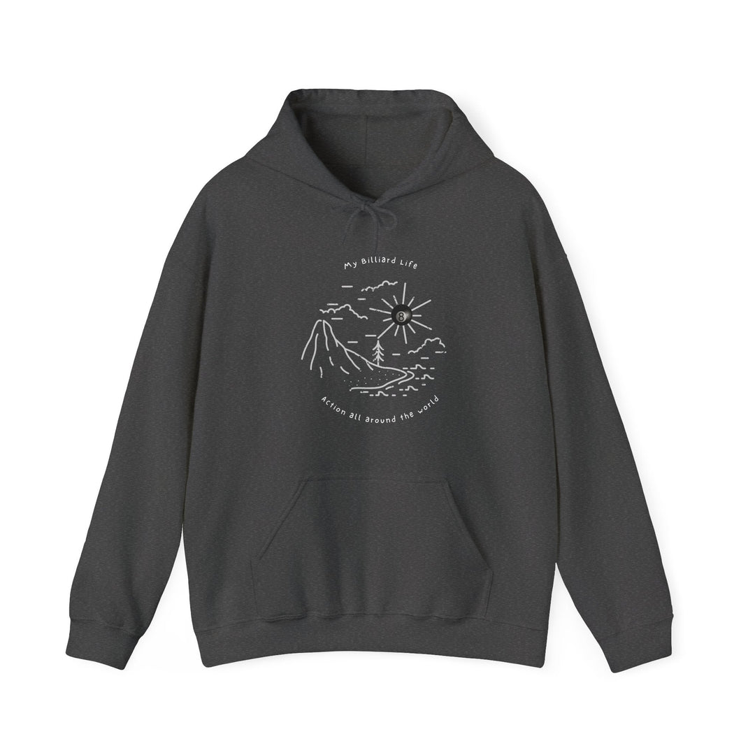 Action - Billiard Life - Unisex Pullover Hoodie - BFLY BILLIARDS