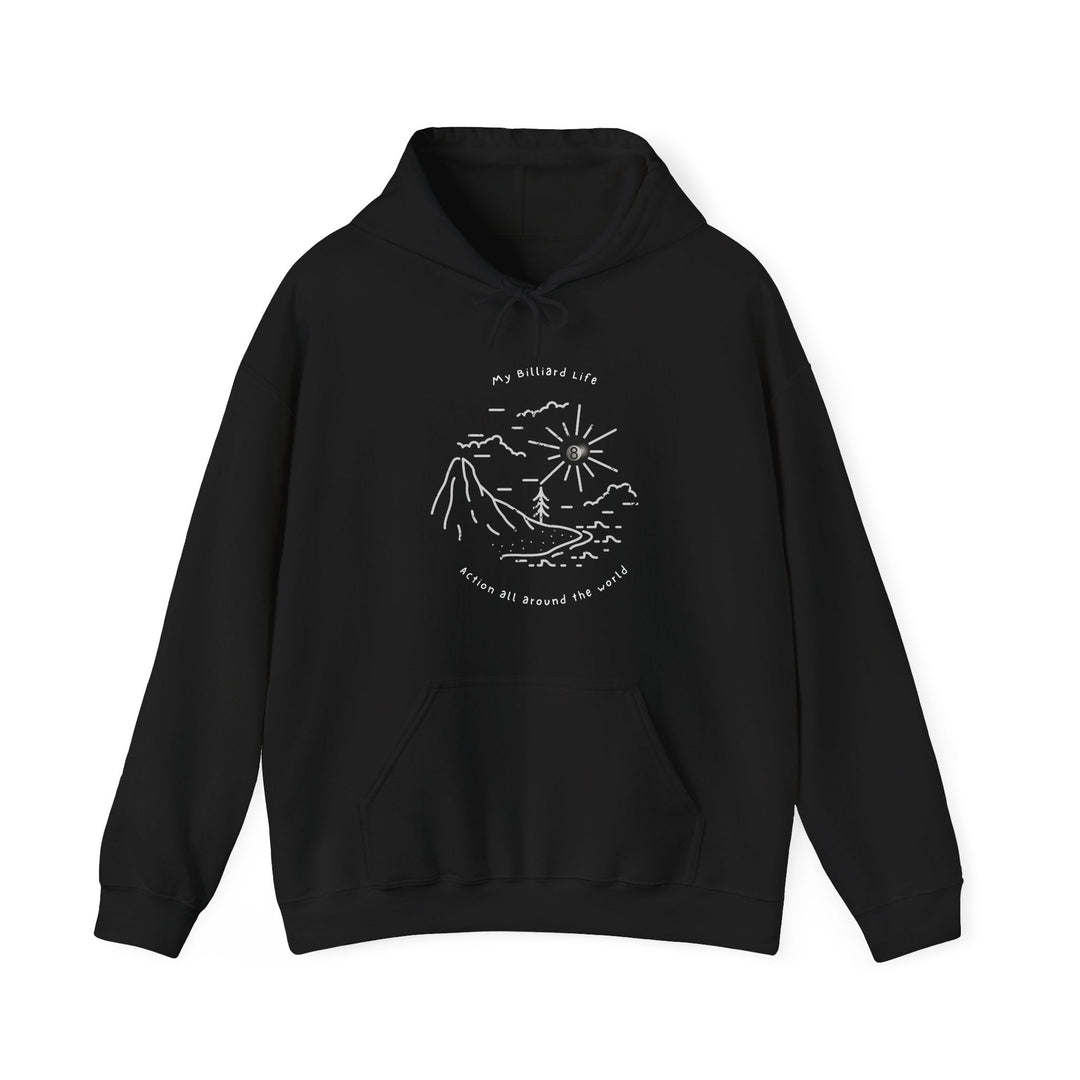 Action - Billiard Life - Unisex Pullover Hoodie - BFLY BILLIARDS