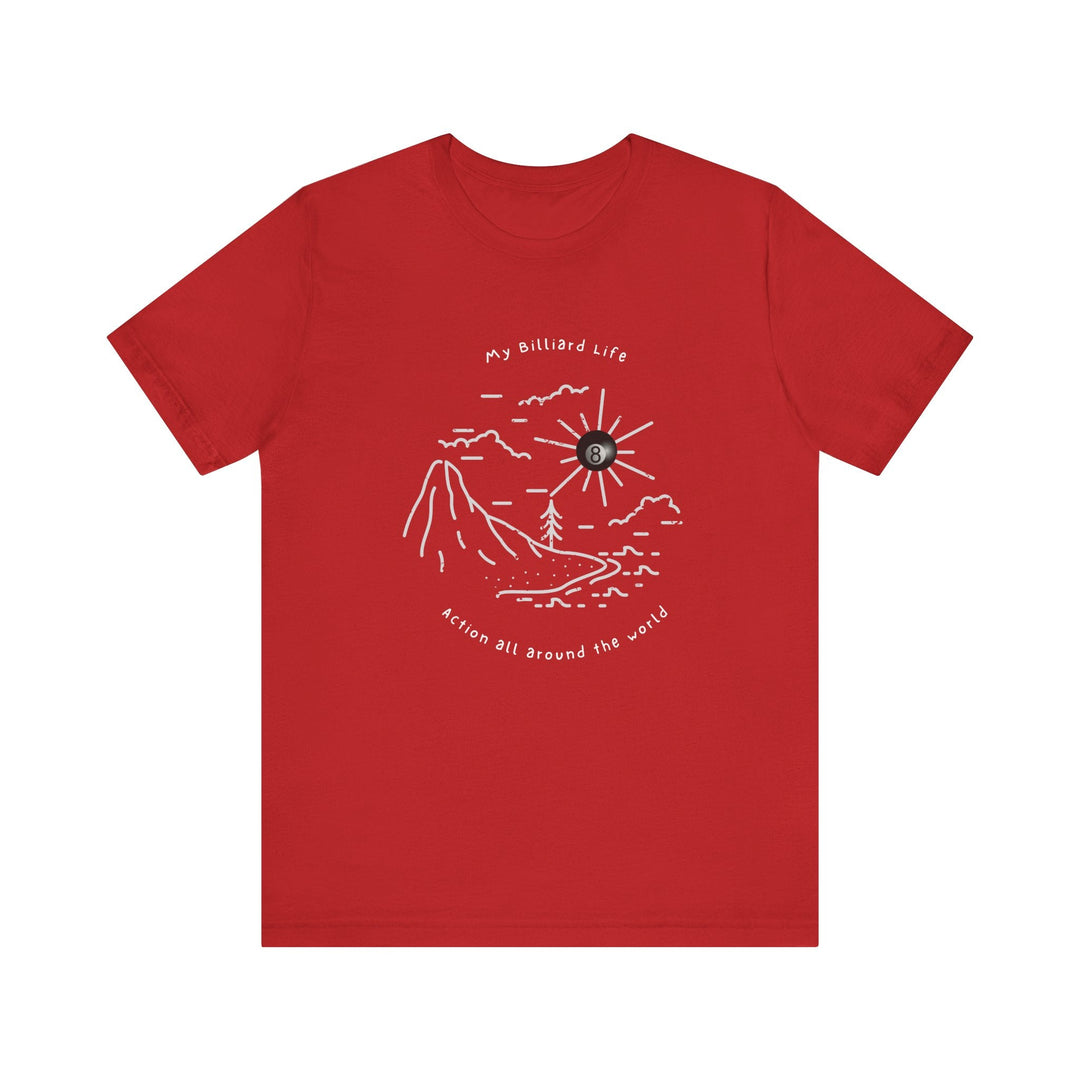 Action - Billiard Life - Unisex Softstyle Tee - BFLY BILLIARDS