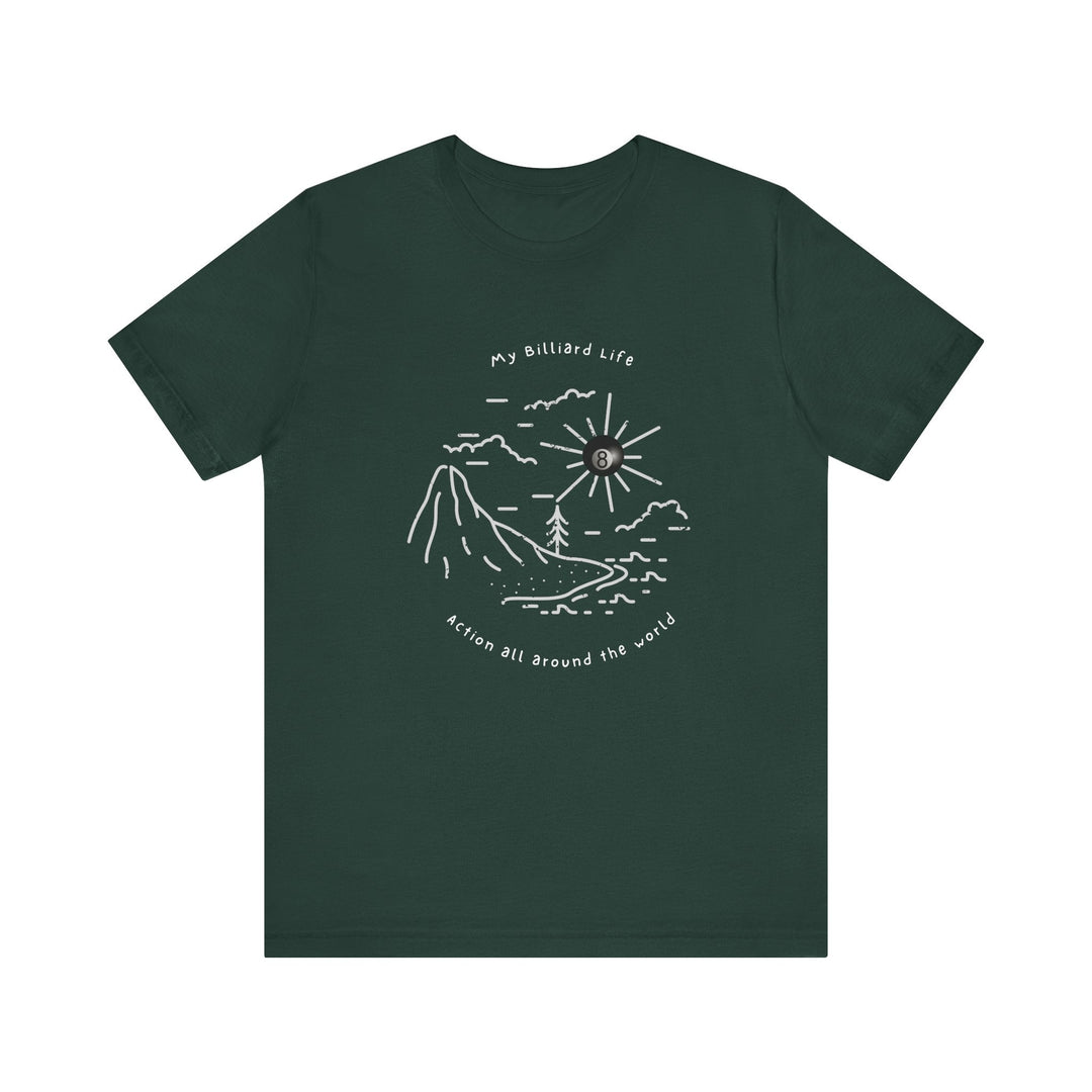 Action - Billiard Life - Unisex Softstyle Tee - BFLY BILLIARDS