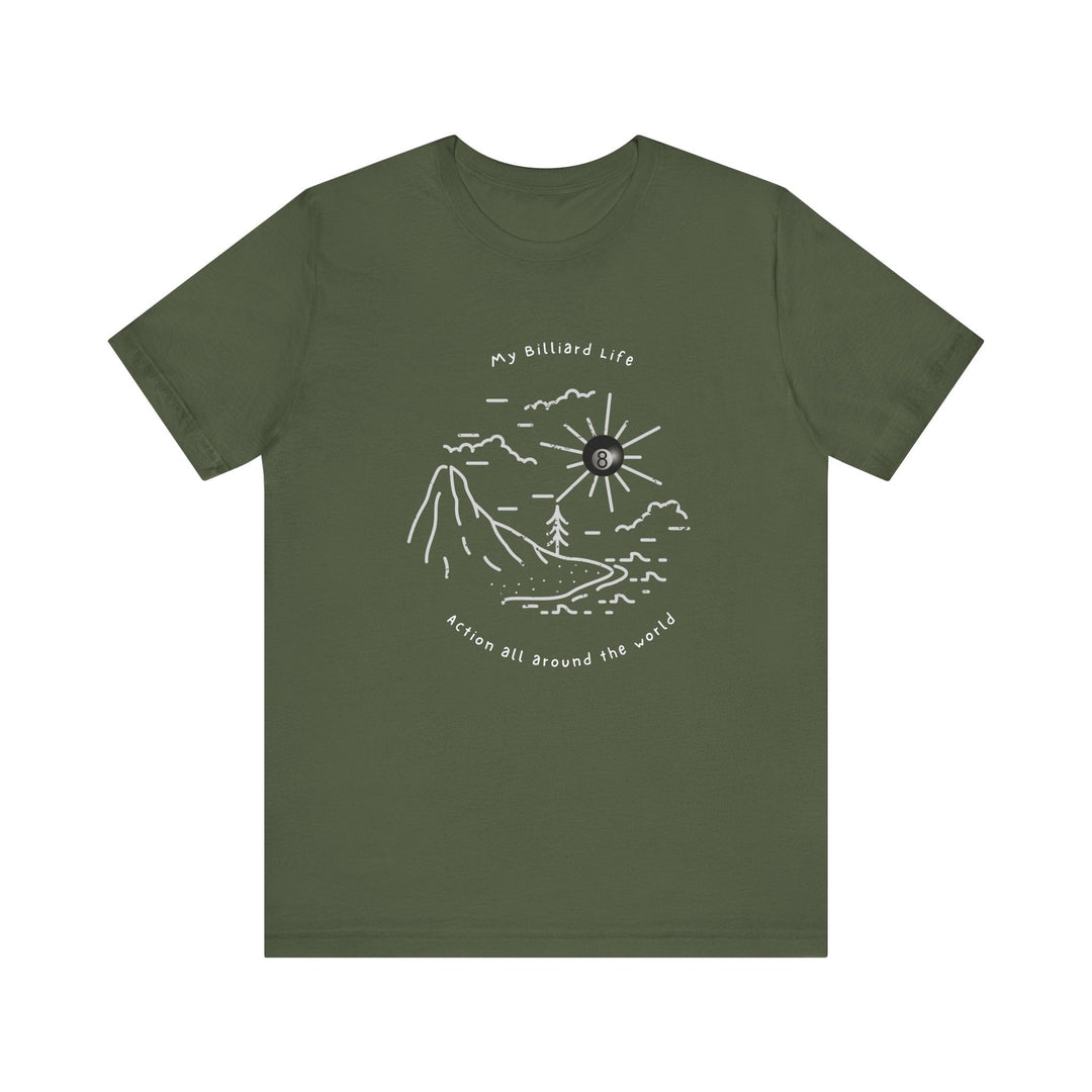 Action - Billiard Life - Unisex Softstyle Tee - BFLY BILLIARDS