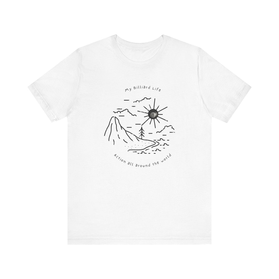 Action - Billiard Life - Unisex Softstyle Tee - BFLY BILLIARDS