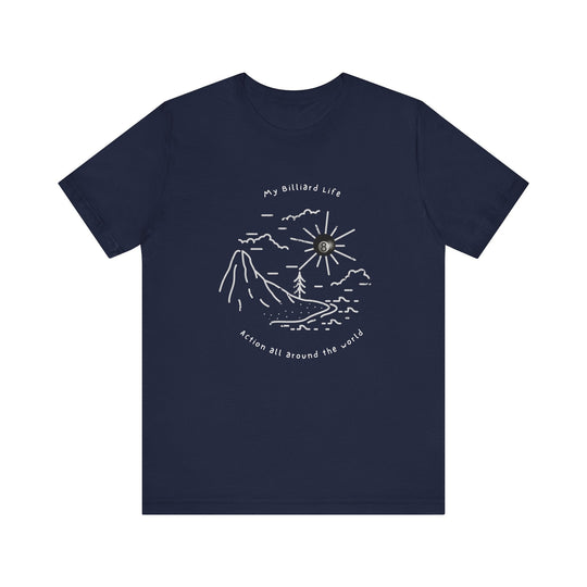 Action - Billiard Life - Unisex Softstyle Tee - BFLY BILLIARDS