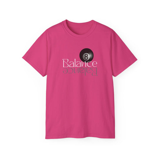 Balance 8 Ball Billiards - Unisex Cotton T-Shirt - BFLY BILLIARDS