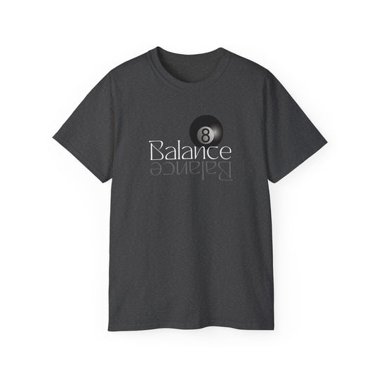 Balance 8 Ball Billiards - Unisex Cotton T-Shirt - BFLY BILLIARDS