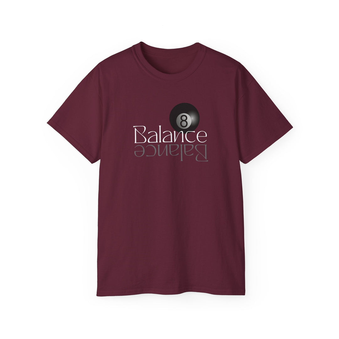 Balance 8 Ball Billiards - Unisex Cotton T-Shirt - BFLY BILLIARDS