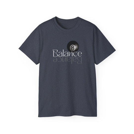 Balance 8 Ball Billiards - Unisex Cotton T-Shirt - BFLY BILLIARDS