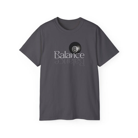 Balance 8 Ball Billiards - Unisex Cotton T-Shirt - BFLY BILLIARDS