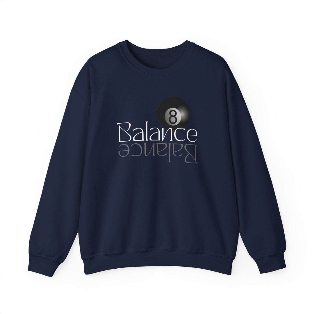 Balance 8 Ball Billiards - Unisex Crewneck Sweatshirt - BFLY BILLIARDS