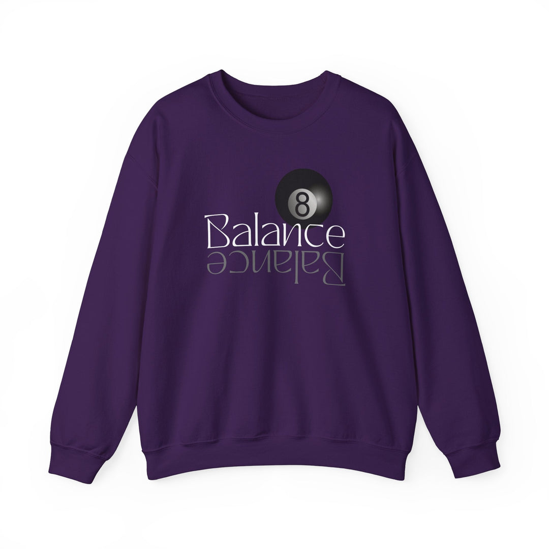 Balance 8 Ball Billiards - Unisex Crewneck Sweatshirt - BFLY BILLIARDS