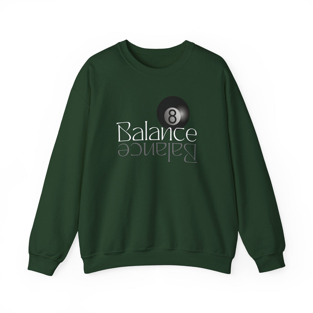 Balance 8 Ball Billiards - Unisex Crewneck Sweatshirt - BFLY BILLIARDS