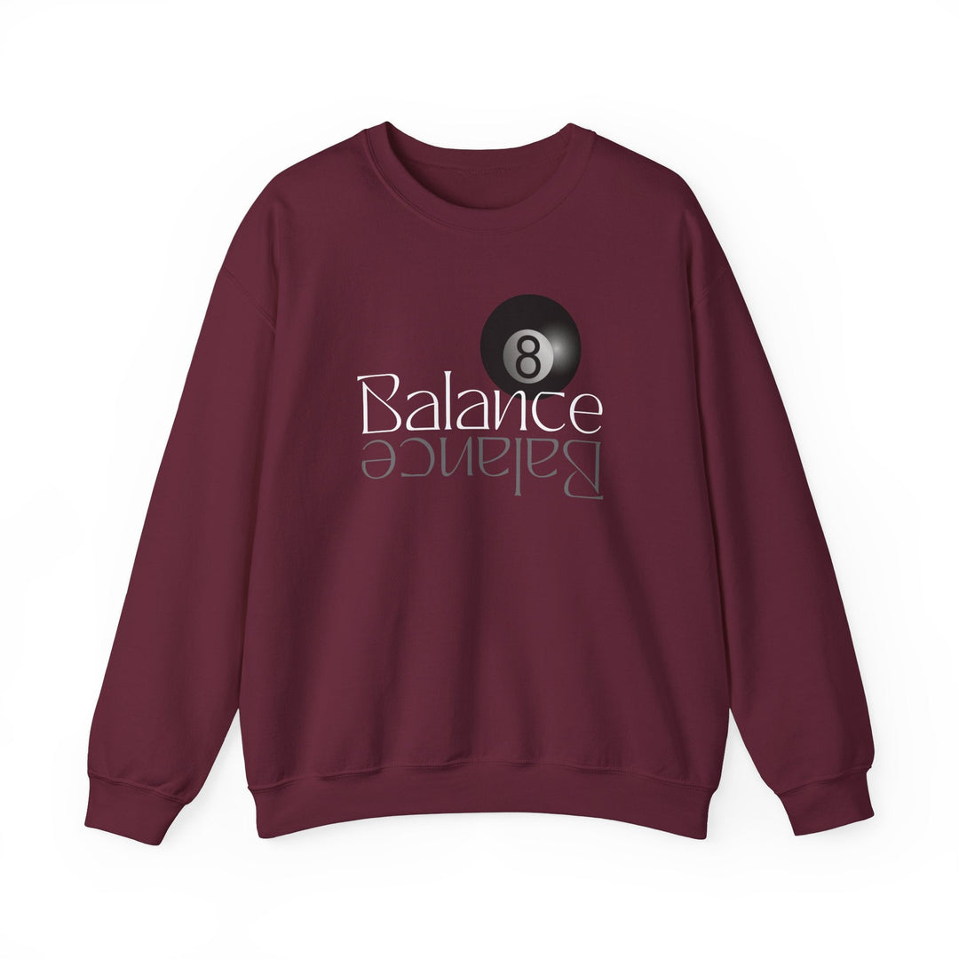 Balance 8 Ball Billiards - Unisex Crewneck Sweatshirt - BFLY BILLIARDS