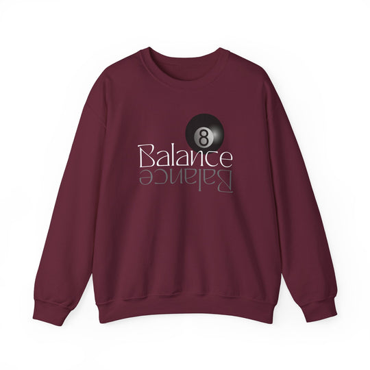 Balance 8 Ball Billiards - Unisex Crewneck Sweatshirt - BFLY BILLIARDS