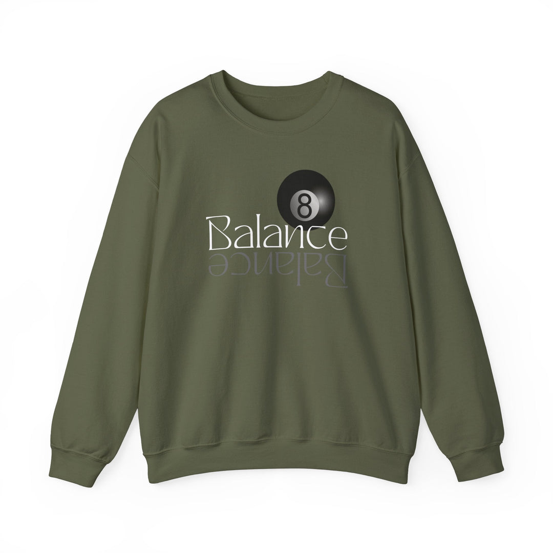 Balance 8 Ball Billiards - Unisex Crewneck Sweatshirt - BFLY BILLIARDS