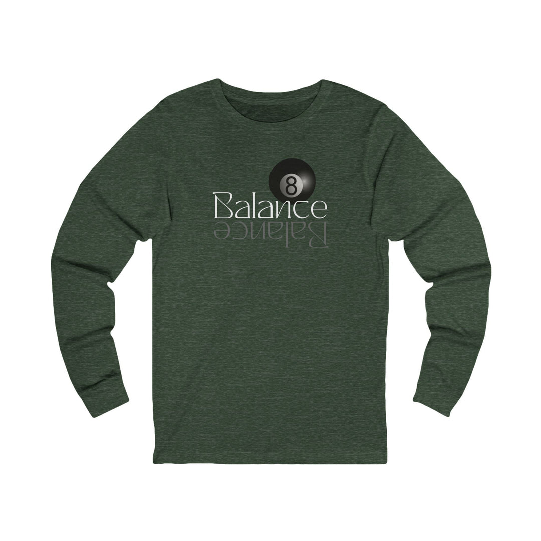 Balance 8 Ball Billiards - Unisex Long Sleeve Tee - BFLY BILLIARDS