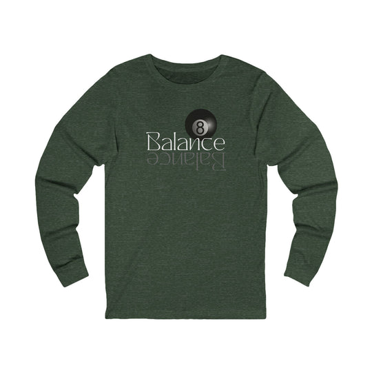 Balance 8 Ball Billiards - Unisex Long Sleeve Tee - BFLY BILLIARDS
