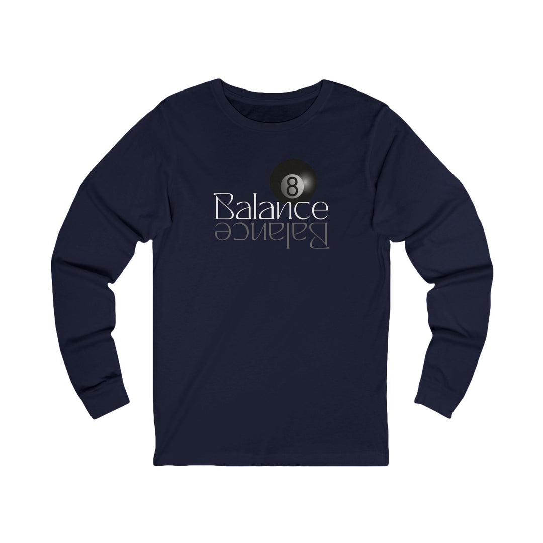 Balance 8 Ball Billiards - Unisex Long Sleeve Tee - BFLY BILLIARDS