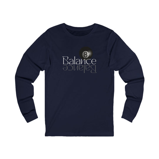 Balance 8 Ball Billiards - Unisex Long Sleeve Tee - BFLY BILLIARDS