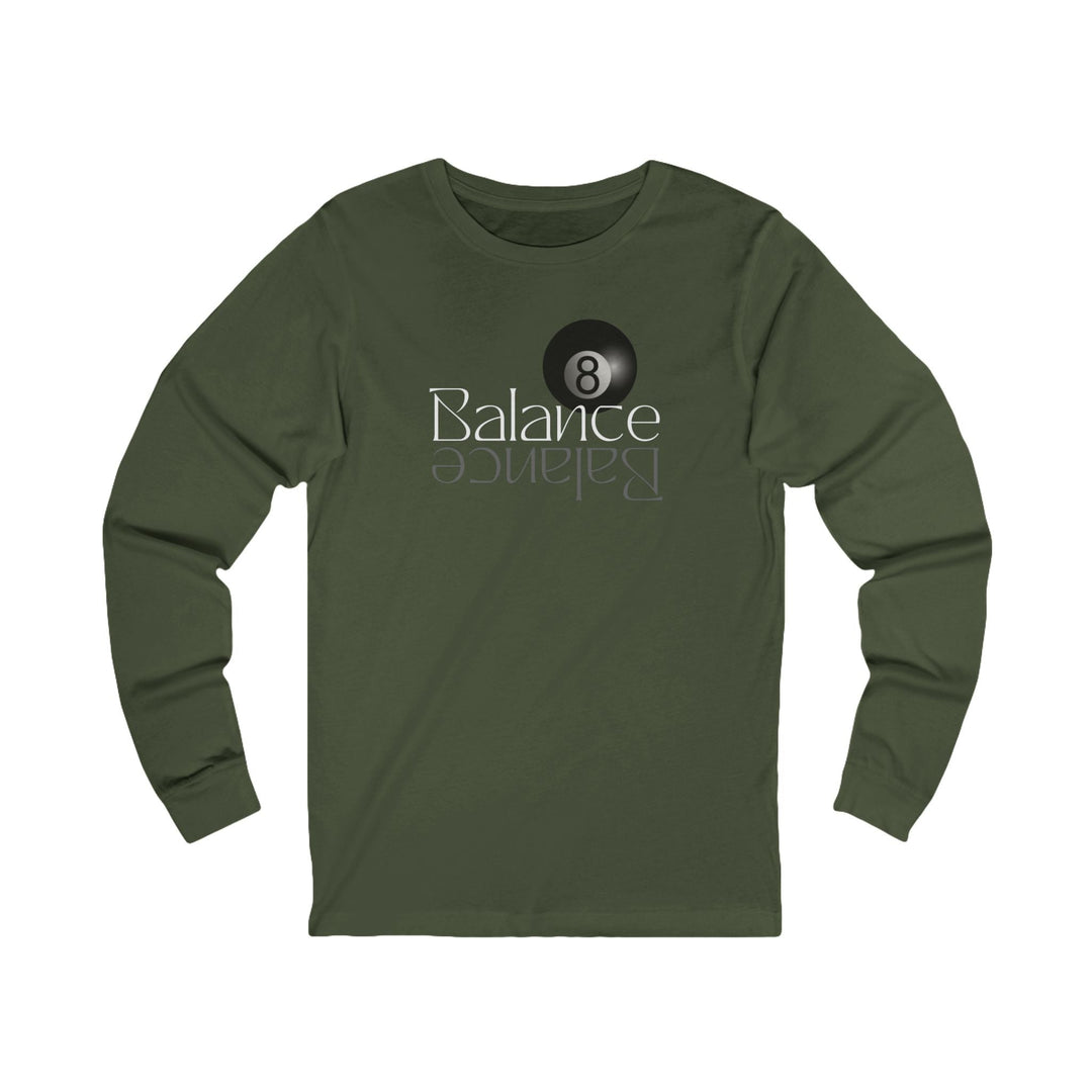 Balance 8 Ball Billiards - Unisex Long Sleeve Tee - BFLY BILLIARDS