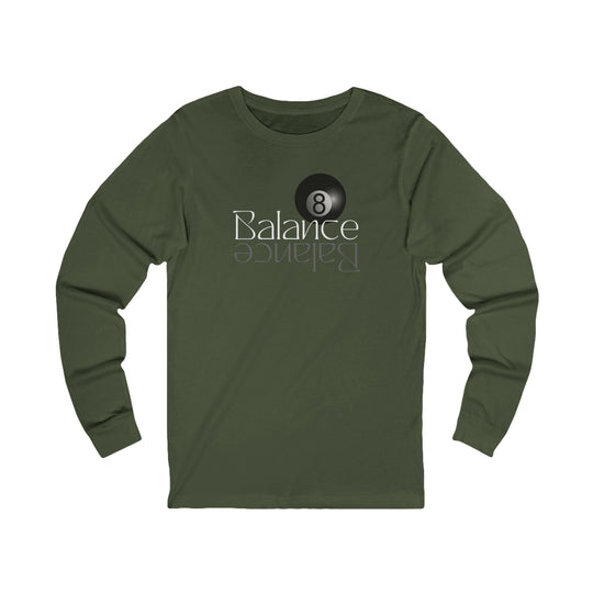 Balance 8 Ball Billiards - Unisex Long Sleeve Tee - BFLY BILLIARDS