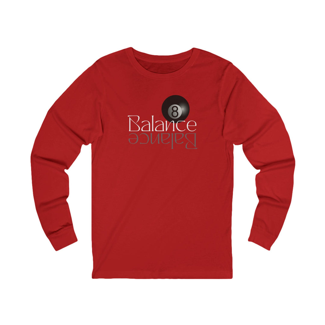 Balance 8 Ball Billiards - Unisex Long Sleeve Tee - BFLY BILLIARDS