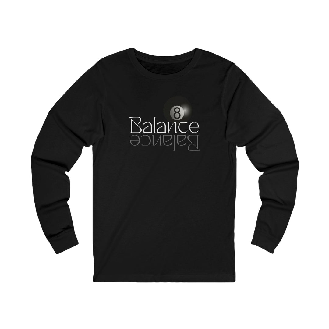 Balance 8 Ball Billiards - Unisex Long Sleeve Tee - BFLY BILLIARDS