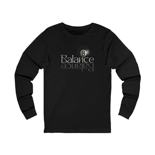 Balance 8 Ball Billiards - Unisex Long Sleeve Tee - BFLY BILLIARDS
