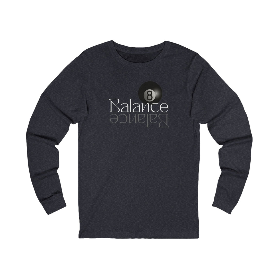 Balance 8 Ball Billiards - Unisex Long Sleeve Tee - BFLY BILLIARDS