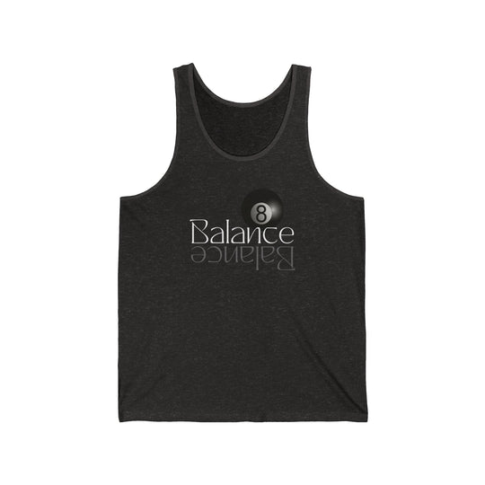 Balance 8 Ball Billiards - Unisex Tank Top - BFLY BILLIARDS